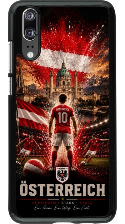 Coque Huawei P20 - Football Autriche splash 2026