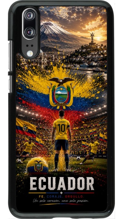 Coque Huawei P20 - Football Équateur splash 2026