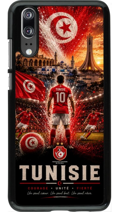 Coque Huawei P20 - Football Tunisie splash 2026