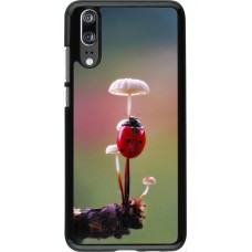 Huawei P20 Case Hülle - Ladybird on a mushroom Spring 2026