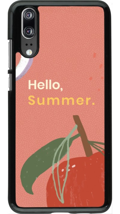 Huawei P20 Case Hülle - Summer 2025 Hello summer