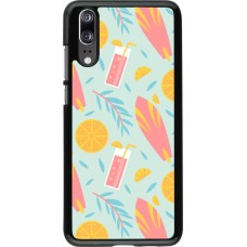 Huawei P20 Case Hülle - Summer 2025 Pattern citron