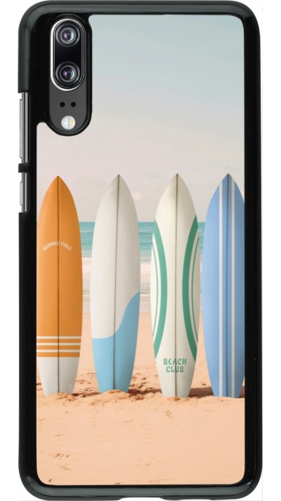 Huawei P20 Case Hülle - Summer surfboard 2025