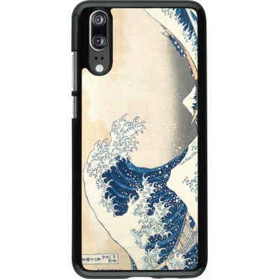 Huawei P20 Case Hülle - Kunstbild - Die große Welle vor Kanagawa - Hokusai