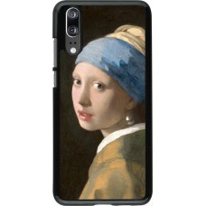 Huawei P20 Case Hülle - Kunstbild - Das Mädchen mit dem Perlenohrring - Jan Vermeer