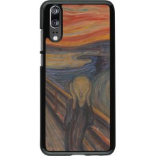 Huawei P20 Case Hülle - Kunstbild - Der Schrei - Edvard Munch