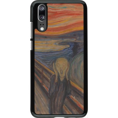 Huawei P20 Case Hülle - Kunstbild - Der Schrei - Edvard Munch