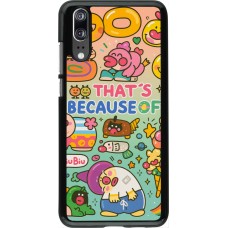 Huawei P20 Case Hülle - Thats beacause of