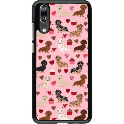 Huawei P20 Case Hülle - Valentine 2024 puppy love