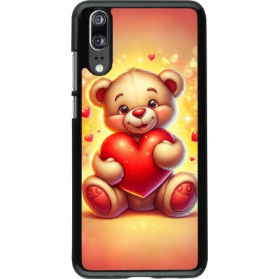 Huawei P20 Case Hülle - Valentin 2024 Teddy Liebe
