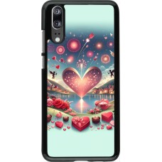 Huawei P20 Case Hülle - Valentin 2025 Schick