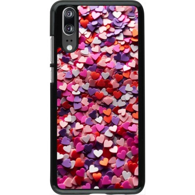Huawei P20 Case Hülle - Valentin 2025 Konfetti