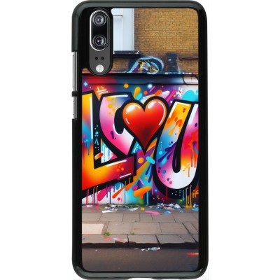 Huawei P20 Case Hülle - Valentin 2025 Liebe U Tag