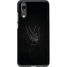 Huawei P20 Case Hülle - Valentine 2023 hands forever