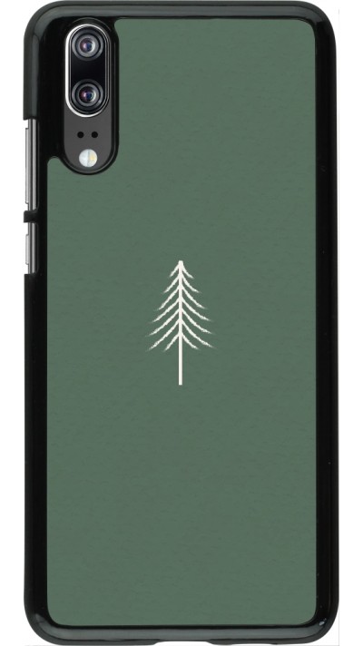 Huawei P20 Case Hülle - Christmas 22 minimalist tree