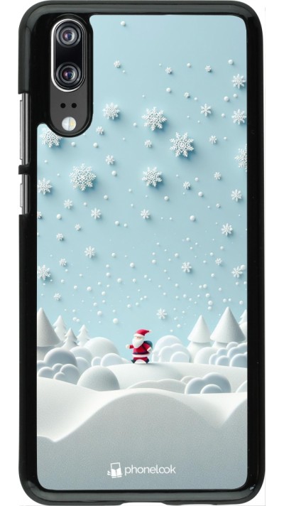 Huawei P20 Case Hülle - Weihnachten 2023 Kleiner Vater Schneeflocke