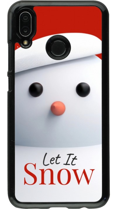 Huawei P20 Lite Case Hülle - Christmas 25 Xmas Snowman