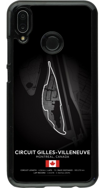 Huawei P20 Lite Case Hülle - F1 Track 2025 Canada