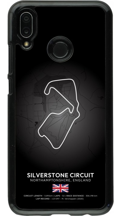 Huawei P20 Lite Case Hülle - F1 Track 2025 Great Britan