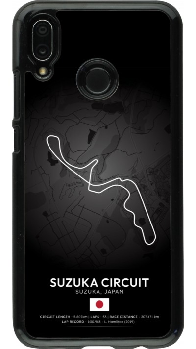 Huawei P20 Lite Case Hülle - F1 Track 2025 Japan