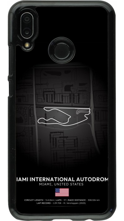 Huawei P20 Lite Case Hülle - F1 Track 2025 Miami