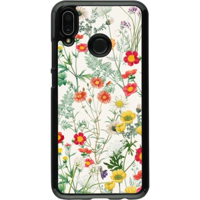 Huawei P20 Lite Case Hülle - Flora Botanical Wildlife
