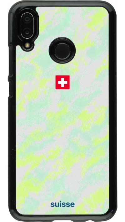 Huawei P20 Lite Case Hülle - Schweiz Away 2026 personalisierbares Fussballtrikot