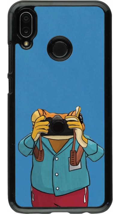 Coque Huawei P20 Lite - Frog with camera DTMF