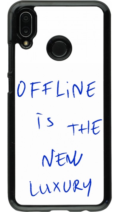 Coque Huawei P20 Lite - Offline is the new luxury