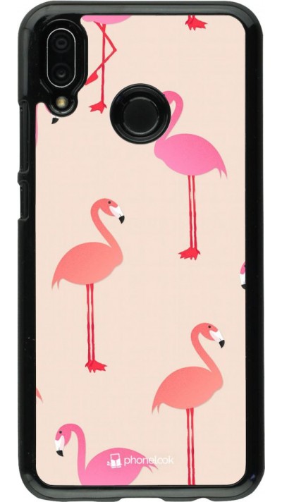 Hülle Huawei P20 Lite - Pink Flamingos Pattern