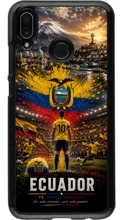Coque Huawei P20 Lite - Football Équateur splash 2026