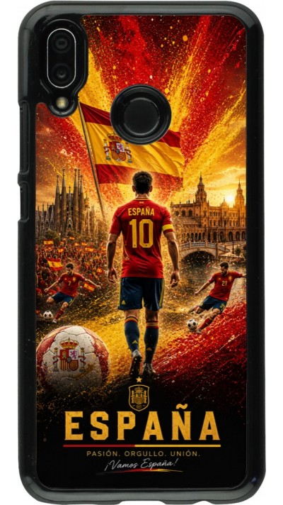Coque Huawei P20 Lite - Football Espagne splash 2026