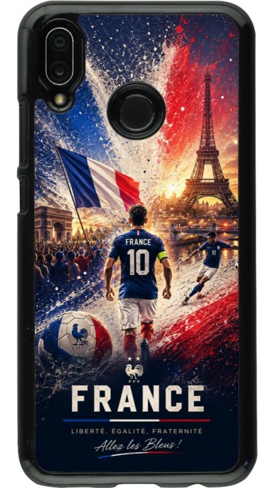 Coque Huawei P20 Lite - Football France splash 2026