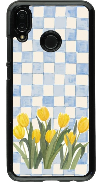 Coque Huawei P20 Lite - Blue vichy tulips Spring 2026
