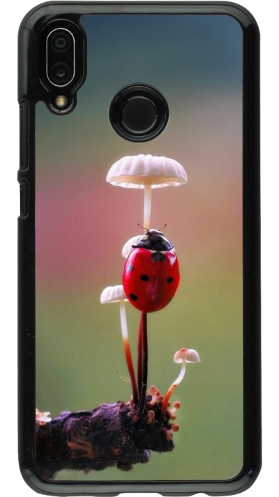Coque Huawei P20 Lite - Ladybird on a mushroom Spring 2026