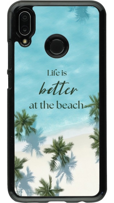 Huawei P20 Lite Case Hülle - Summer 2025 Life is better at the beach
