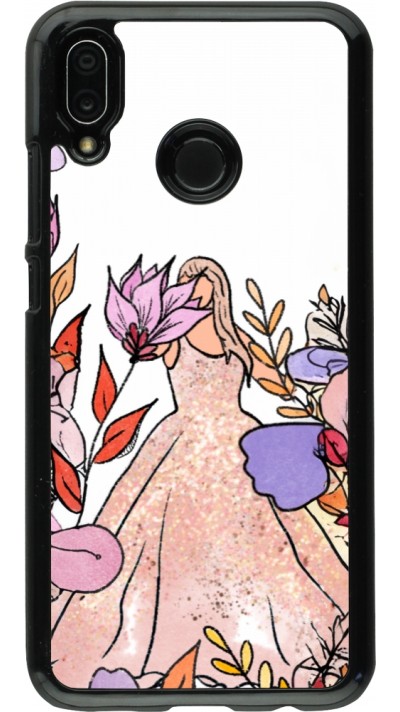 Huawei P20 Lite Case Hülle - Taylor Swift Sketch - White