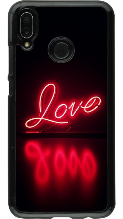 Coque Huawei P20 Lite - Valentine 2025 Neon Love