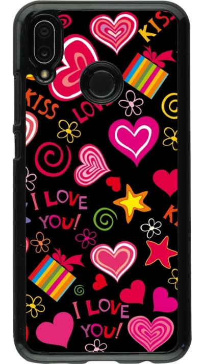 Coque Huawei P20 Lite - Valentine 2023 love symbols