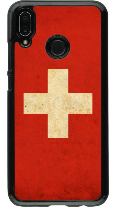 Hülle Huawei P20 Lite - Vintage Flag SWISS