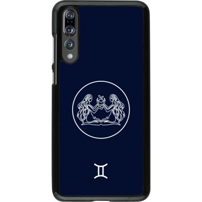 Huawei P20 Pro Case Hülle - Astrologie Zwillinge