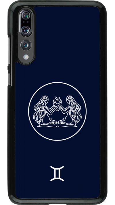 Huawei P20 Pro Case Hülle - Astrologie Zwillinge