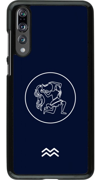 Huawei P20 Pro Case Hülle - Astrologie Wassermann