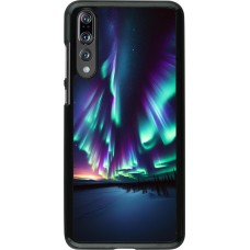 Huawei P20 Pro Case Hülle - Funkelndes Nordlicht