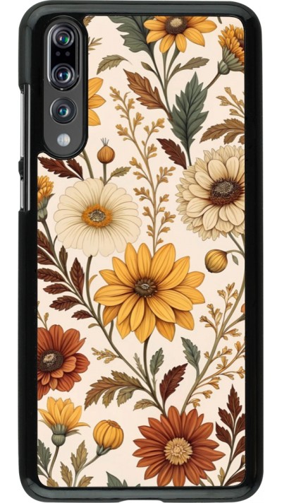 Huawei P20 Pro Case Hülle - Autumn 25 Flower pattern