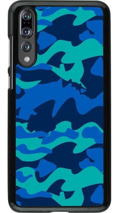 Hülle Huawei P20 Pro - Camo Blue