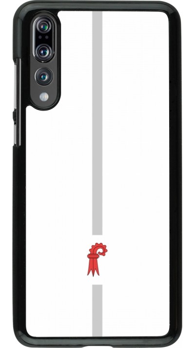Huawei P20 Pro Case Hülle - Kanton BL weiss