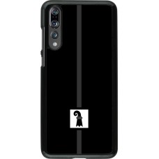 Huawei P20 Pro Case Hülle - Kanton BS schwarz