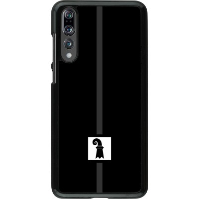 Huawei P20 Pro Case Hülle - Kanton BS schwarz