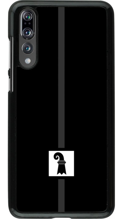 Huawei P20 Pro Case Hülle - Kanton BS schwarz